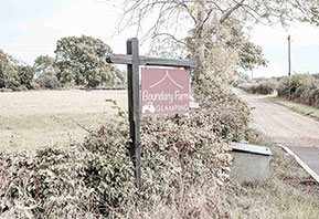 Glamping cabin Suffolk