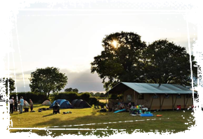 Boundary Farm Glamping Cooking Outdoors