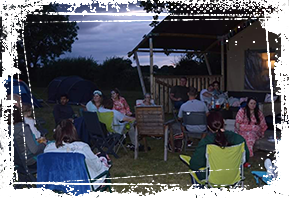 Boundary Farm Glamping Cooking Outdoors