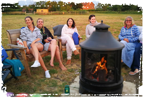 Boundary Farm Glamping Cooking Outdoors